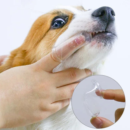 Pet Silicone Toothbrush