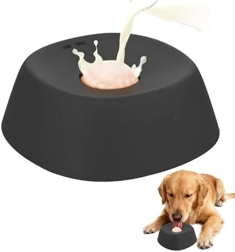 2-in-1 Slow Feeder & Lick Bowl for Dogs