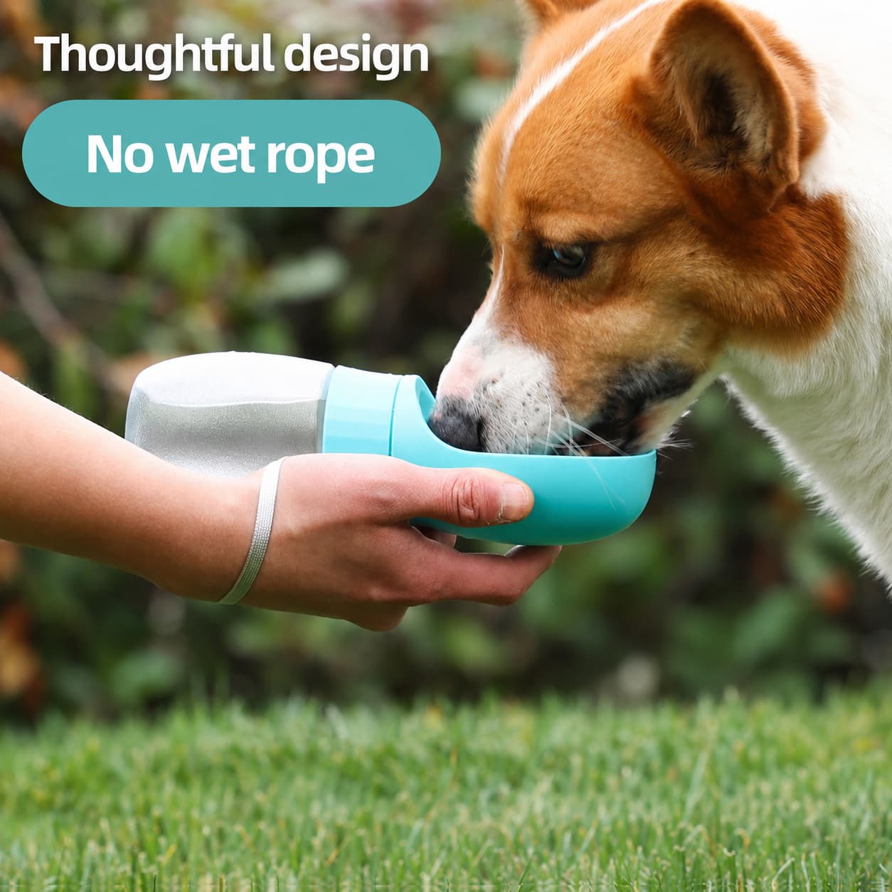 Portable Pet Water Bottle with Bowl